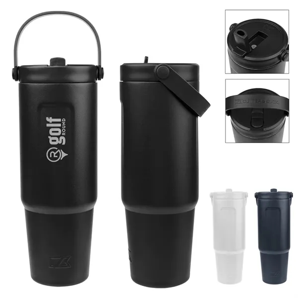 32 Oz. Cutter & Buck® Recycled Stainless Steel Tumbler... from ASI 61125 Hit Promotional Products / Hit®