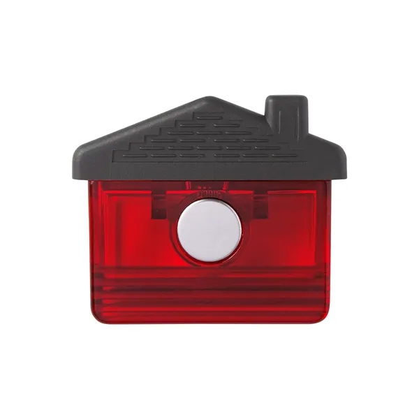 Recycled PS House Shape Magnetic Memo Clip... from ASI 79530 Prime Line