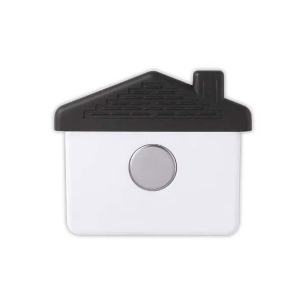 Recycled PS House Shape Magnetic Memo Clip... from ASI 79530 Prime Line