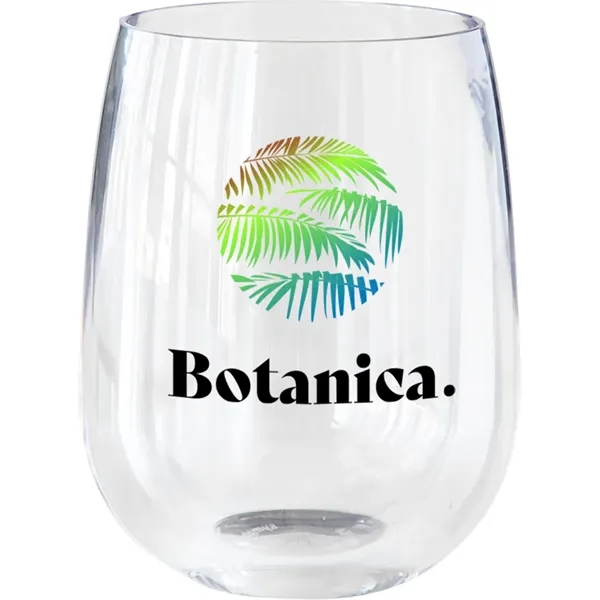 12 oz Clear Stemless Wine Glass... from ASI 89320 Starline USA Inc