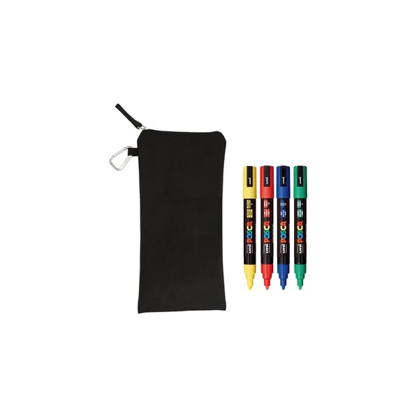POSCA 4 Piece Standard Marker Set with Bag... from ASI 89320 Starline USA Inc