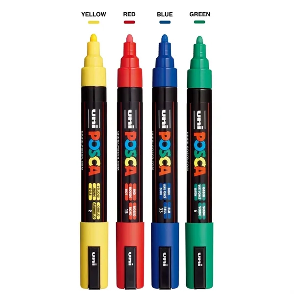 POSCA 4 Piece Standard Marker Set with Bag... from ASI 89320 Starline USA Inc