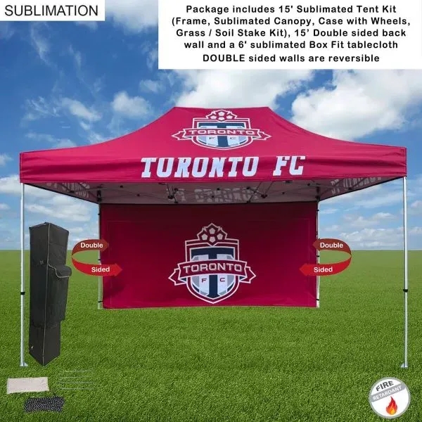 Tent Backwall Package 2, 15'... from ASI 53509 FIEL-Fairdeal Import & Export