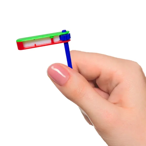 Assorted Color Ratchet Noisemakers... from ASI 42016 Brighter Promotions Inc