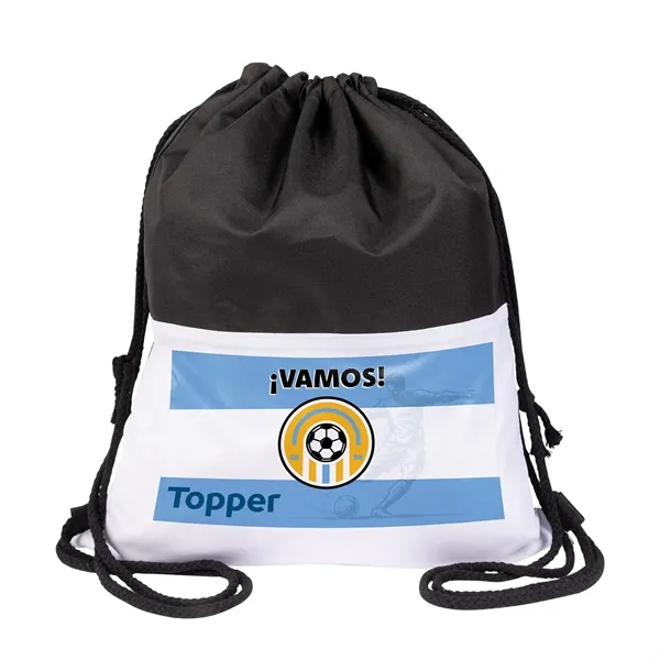 Soccer Sublimated Drawstring Bag... from ASI 44900 NC Custom (CI/Lanco) / Lanco