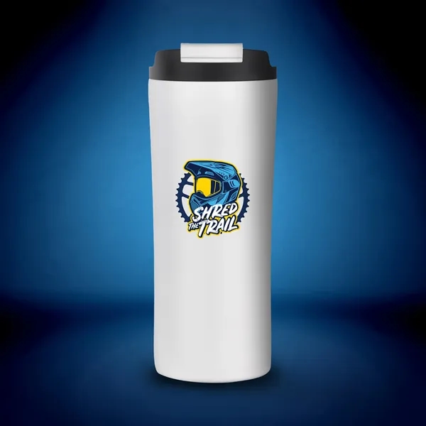 Stainless steel 21 oz. bottle with carrying handle.... from ASI 90807 Tekweld