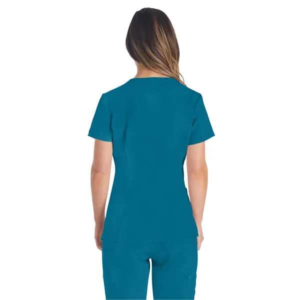 Dickies EDS Essentials Women's V-Neck Top... from ASI 86018 Scrub Authority
