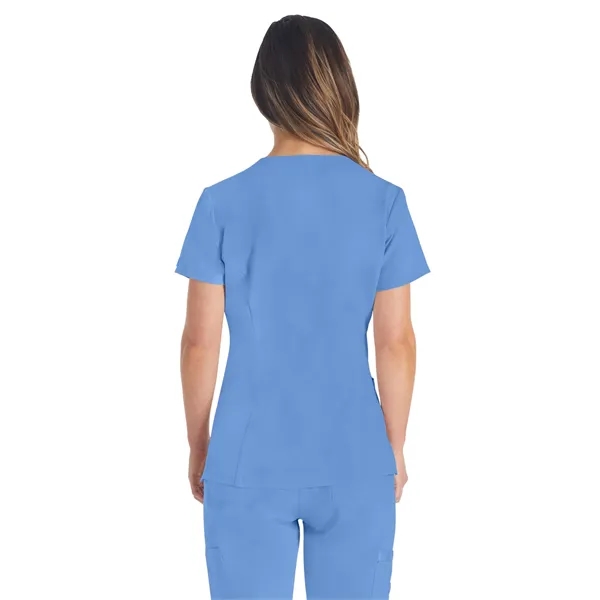 Dickies EDS Essentials Women's V-Neck Top... from ASI 86018 Scrub Authority