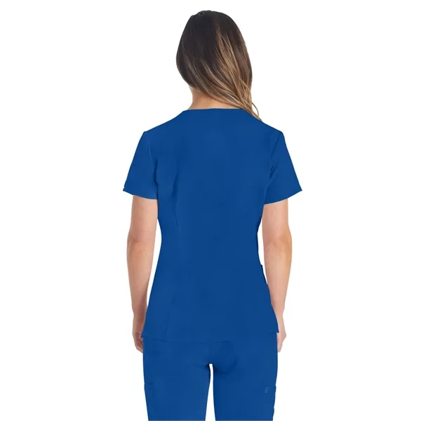 Dickies EDS Essentials Women's V-Neck Top... from ASI 86018 Scrub Authority