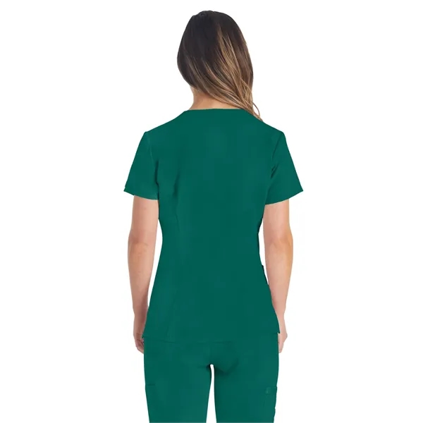 Dickies EDS Essentials Women's V-Neck Top... from ASI 86018 Scrub Authority