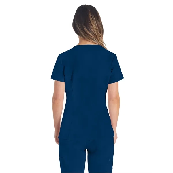 Dickies EDS Essentials Women's V-Neck Top... from ASI 86018 Scrub Authority