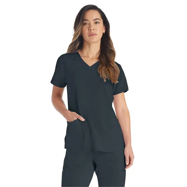 Dickies EDS Essentials Women's V-Neck Top... from ASI 86018 Scrub Authority