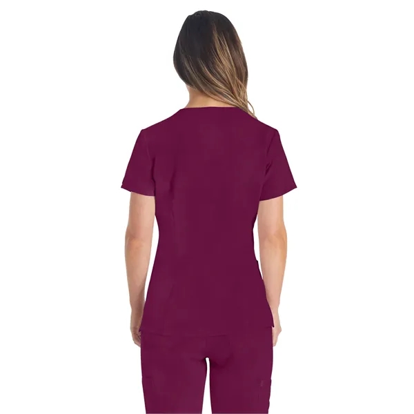 Dickies EDS Essentials Women's V-Neck Top... from ASI 86018 Scrub Authority