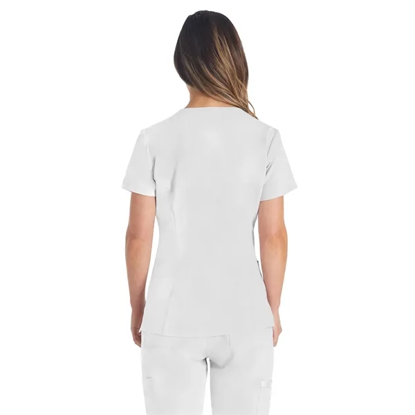 Dickies EDS Essentials Women's V-Neck Top... from ASI 86018 Scrub Authority