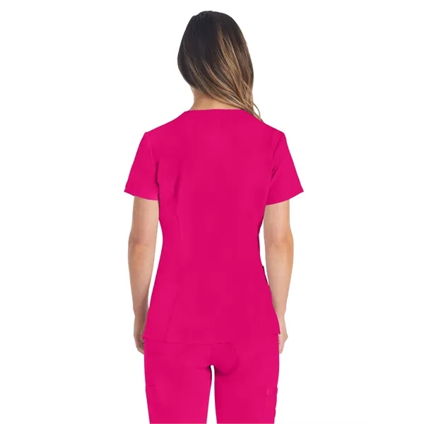 Dickies EDS Essentials Women's V-Neck Top... from ASI 86018 Scrub Authority