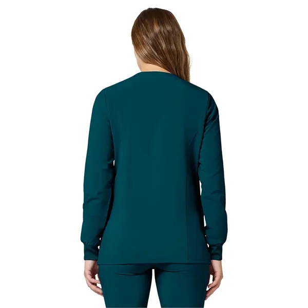 Dickies EDS Essentials Women's Snap Front Warm-up Jacket... from ASI 86018 Scrub Authority