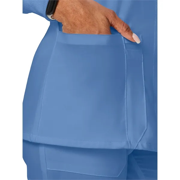 Dickies EDS Essentials Women's Snap Front Warm-up Jacket... from ASI 86018 Scrub Authority