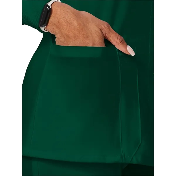 Dickies EDS Essentials Women's Snap Front Warm-up Jacket... from ASI 86018 Scrub Authority