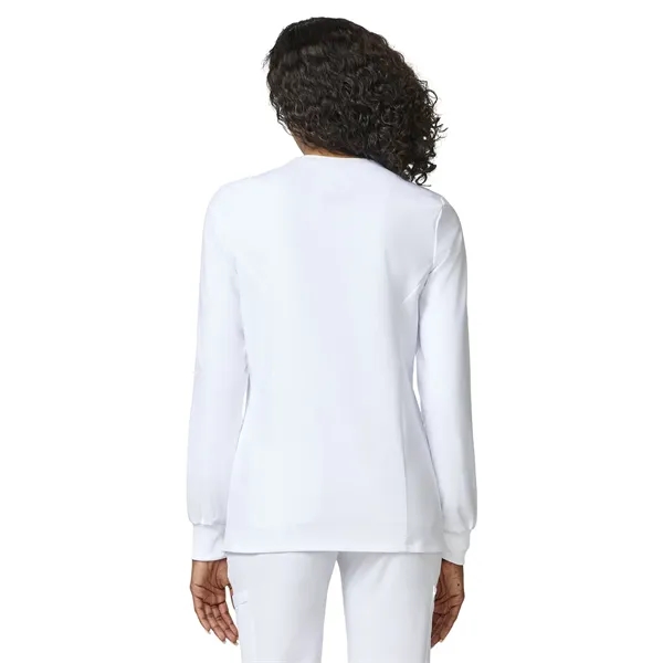 Dickies EDS Essentials Women's Snap Front Warm-up Jacket... from ASI 86018 Scrub Authority