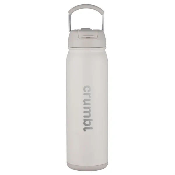 Stainless steel 24 oz. bottle with carrying handle.... from ASI 90807 Tekweld