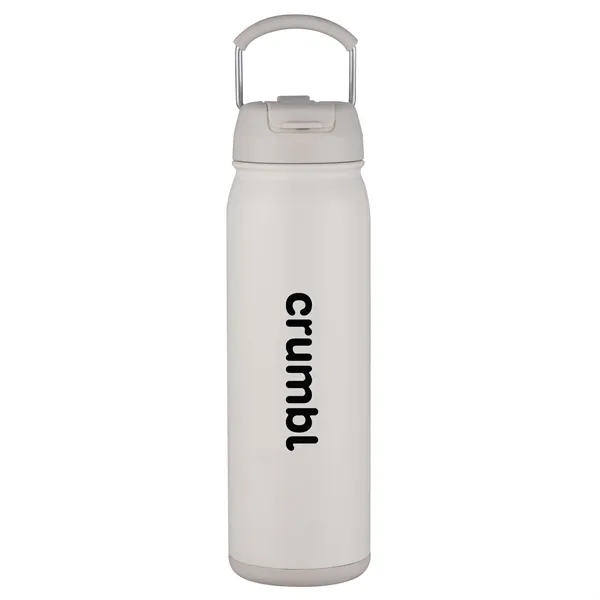 Stainless steel 24 oz. bottle with carrying handle.... from ASI 90807 Tekweld