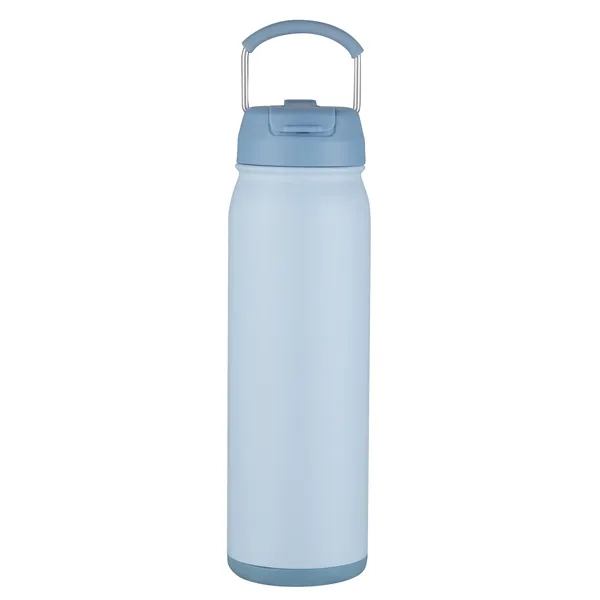Stainless steel 24 oz. bottle with carrying handle.... from ASI 90807 Tekweld