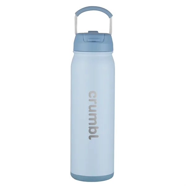 Stainless steel 24 oz. bottle with carrying handle.... from ASI 90807 Tekweld