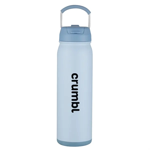 Stainless steel 24 oz. bottle with carrying handle.... from ASI 90807 Tekweld