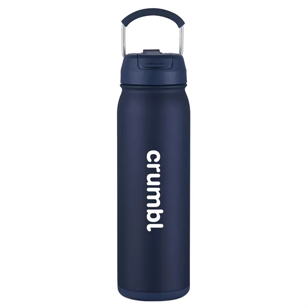 Stainless steel 24 oz. bottle with carrying handle.... from ASI 90807 Tekweld