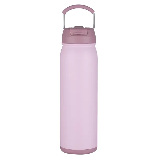 Stainless steel 24 oz. bottle with carrying handle.... from ASI 90807 Tekweld