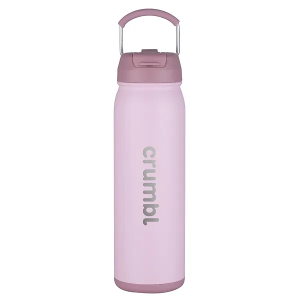 Stainless steel 24 oz. bottle with carrying handle.... from ASI 90807 Tekweld