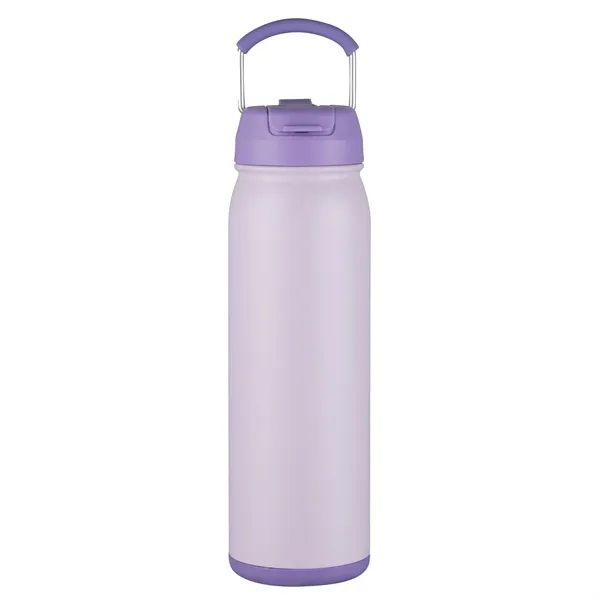 Stainless steel 24 oz. bottle with carrying handle.... from ASI 90807 Tekweld