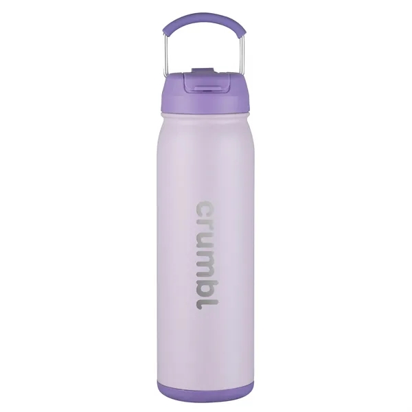Stainless steel 24 oz. bottle with carrying handle.... from ASI 90807 Tekweld