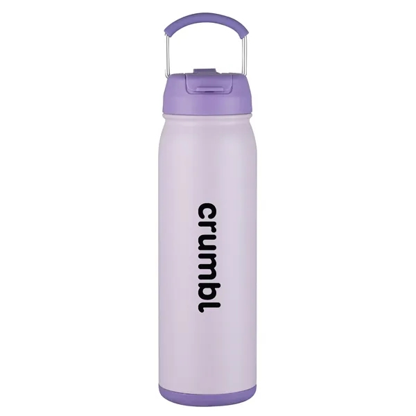 Stainless steel 24 oz. bottle with carrying handle.... from ASI 90807 Tekweld