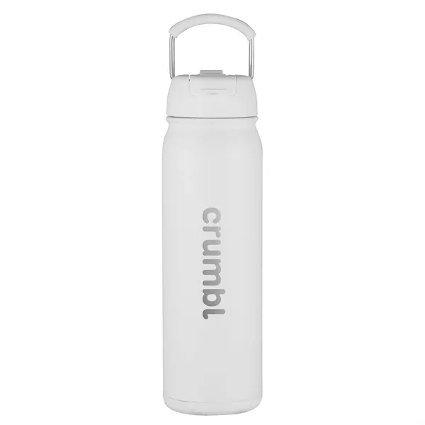 Stainless steel 24 oz. bottle with carrying handle.... from ASI 90807 Tekweld