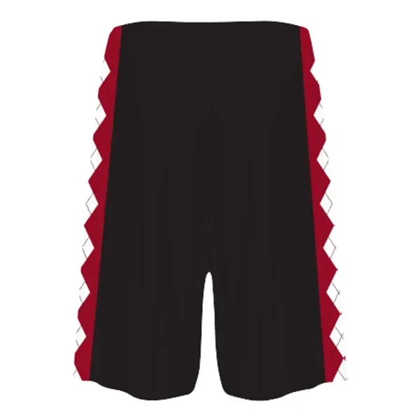 Ladies' sublimated 7" inseam basketball shorts made of 92% polyester/8% spandex... from ASI 37461 Augusta Sportswear