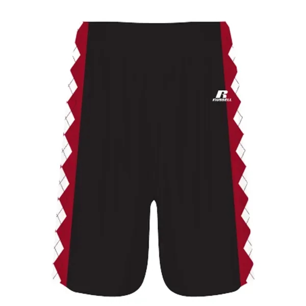 Ladies' sublimated 7" inseam basketball shorts made of 92% polyester/8% spandex... from ASI 37461 Augusta Sportswear