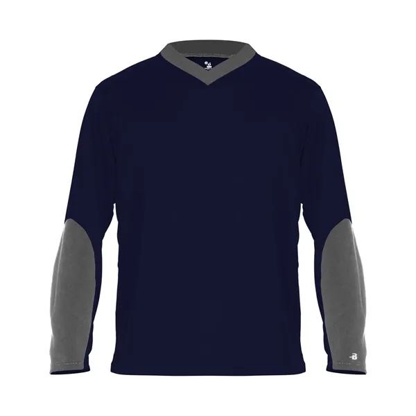 This Sweatless LS Tee is made from 100% polyester moisture management... from ASI 37461 Augusta Sportswear