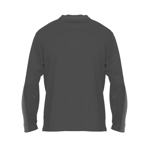This Sweatless LS Tee is made from 100% polyester moisture management... from ASI 37461 Augusta Sportswear