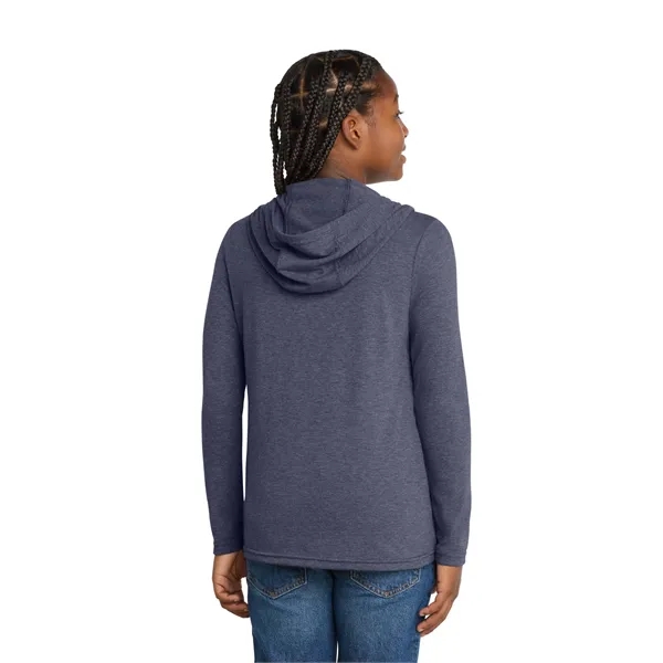 District Youth Perfect Tri Long Sleeve Hoodie... from ASI 84863 SanMar