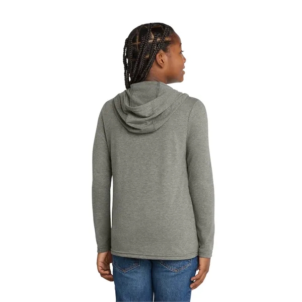 District Youth Perfect Tri Long Sleeve Hoodie... from ASI 84863 SanMar