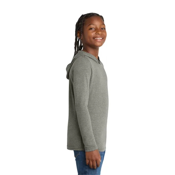District Youth Perfect Tri Long Sleeve Hoodie... from ASI 84863 SanMar