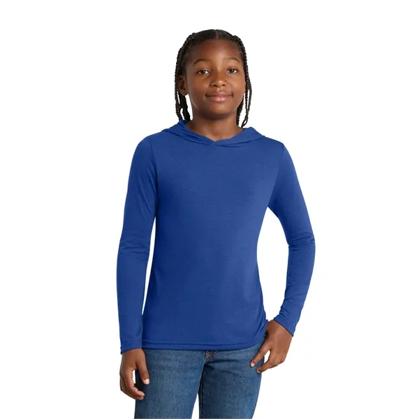 District Youth Perfect Tri Long Sleeve Hoodie... from ASI 84863 SanMar