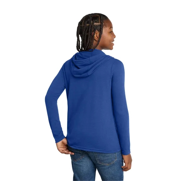 District Youth Perfect Tri Long Sleeve Hoodie... from ASI 84863 SanMar