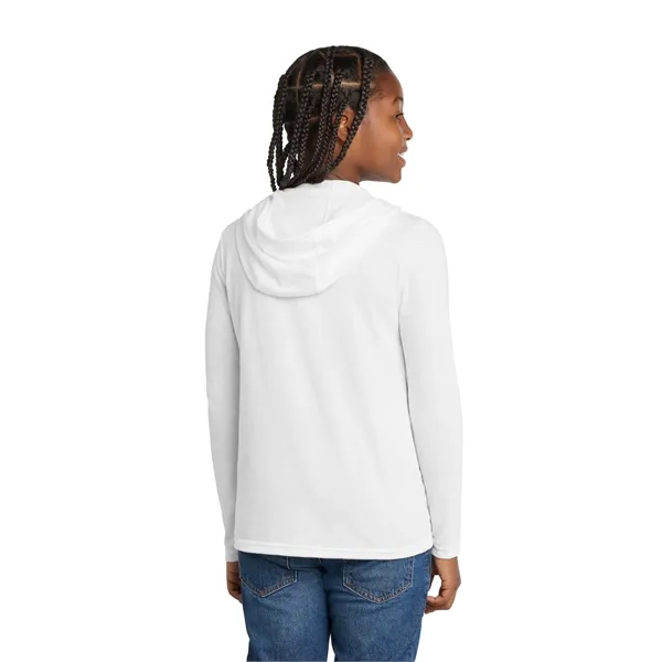 District Youth Perfect Tri Long Sleeve Hoodie... from ASI 84863 SanMar