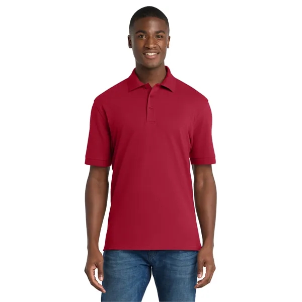 Port & Company Ring Spun Pique Polo.... from ASI 84863 SanMar