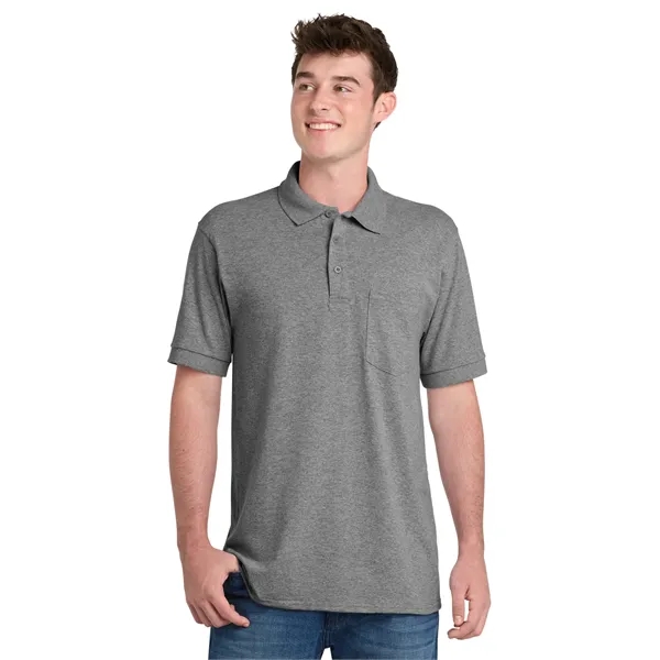 Port & Company Core Blend Jersey Knit Pocket Polo.... from ASI 84863 SanMar
