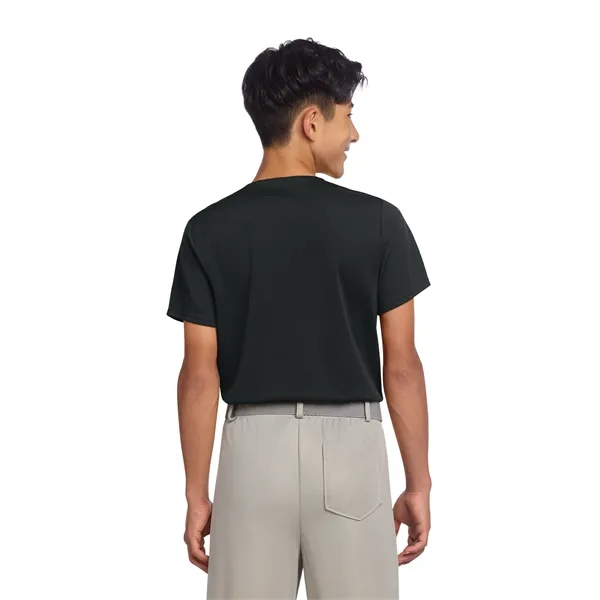 Sport-Tek Youth PosiCharge Tough Mesh Full-Button Jersey... from ASI 84863 SanMar