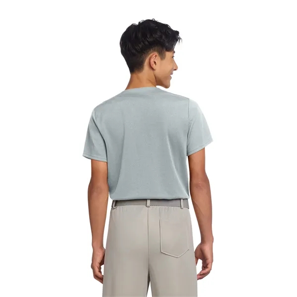 Sport-Tek Youth PosiCharge Tough Mesh Full-Button Jersey... from ASI 84863 SanMar