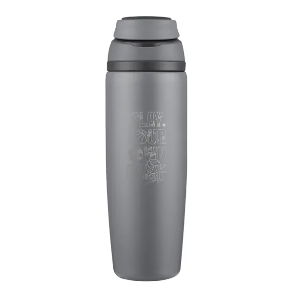Stainless steel 28 oz. bottle with carrying handle.... from ASI 90807 Tekweld